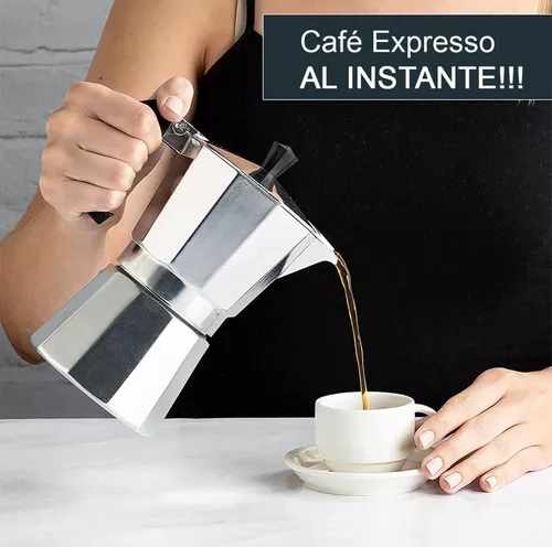 Cafetera Tipo Italiana Grande 12 Pocillos Moka Alumini 600ml
