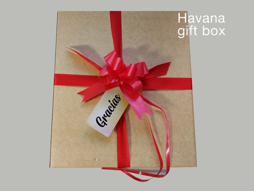 Gift Box Havana / Ron Especial Y Habano Cubano C/ Accesorios