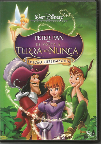 Dvd Peter Pan De Volta À Terra Do Nunca - Impecável (Usado)