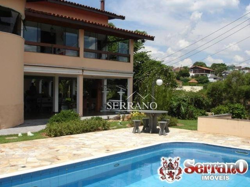 Imagem 4 de 19 de Casa Com 4 Dormitórios À Venda, 500 M² Por R$ 2.700.000,00 - Condomínio Estância Marambaia - Vinhedo/sp - Ca0016