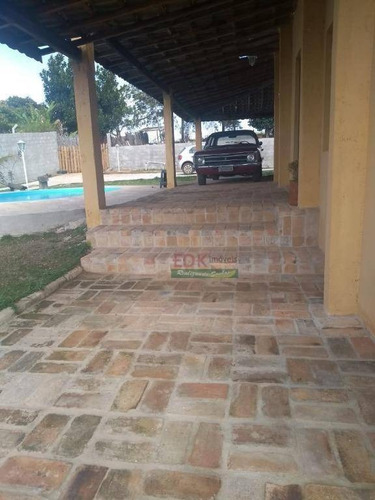 Imagem 2 de 24 de Chácara Com 3 Dormitórios À Venda, 1000 M² Por R$ 599.000 - Sítio Portal Vila Rica - Caçapava/sp - Ch0128