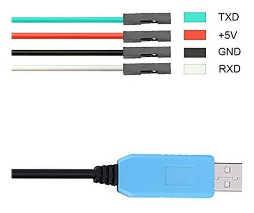 Cable Descarga Plta Usb Ttl Serial Rs Consola Depuracion