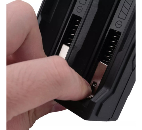 Cargador De Pilas Recargables Usb Litio 18650 21700 Aa Aaa