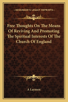 Libro Free Thoughts On The Means Of Reviving And Promotin...