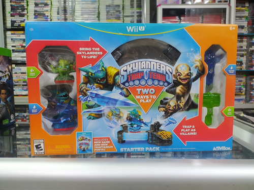 Set Skylanders Trap Team - Nintendo Wii U 