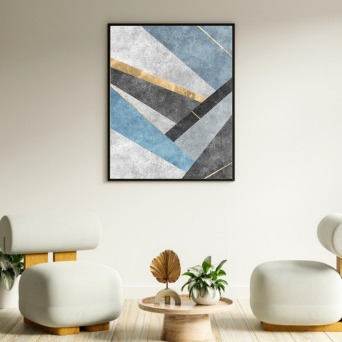 Set 3 Laminas Imprimibles Cuadros Arte Abstracto Moderno