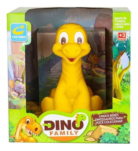 Dino Family Baby Branquiossauro - Brinquedos Cometa