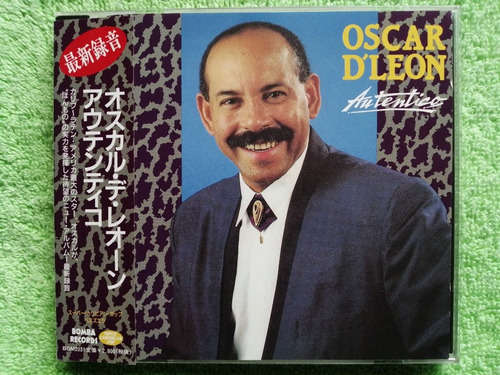 Eam Cd Oscar D' Leon Autentico 1991 Bomba Records Japones