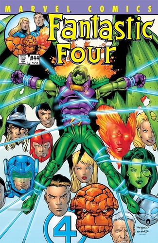 Fantastic Four 44 Quarteto Fantástico Importada Mulher Hulk