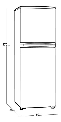 Refrigerador Electrolux 308 Lt Frost 2 Puertas Ert45g2hqi Color Inoxidable