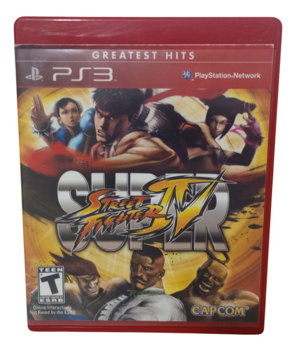 Super Street Fighter 4 Ps3 Original Fisico (Reacondicionado)