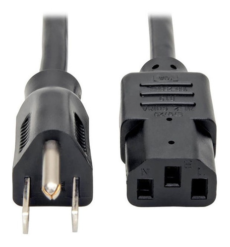 Cable De Poder Nema C13 A 5-15p Polariz Cpu Monitor 3 Metros