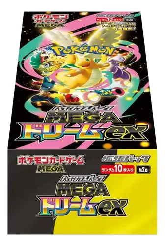 Pokémon - Caixa De Booster Mega Dream Ex (japonês) | MercadoLivre