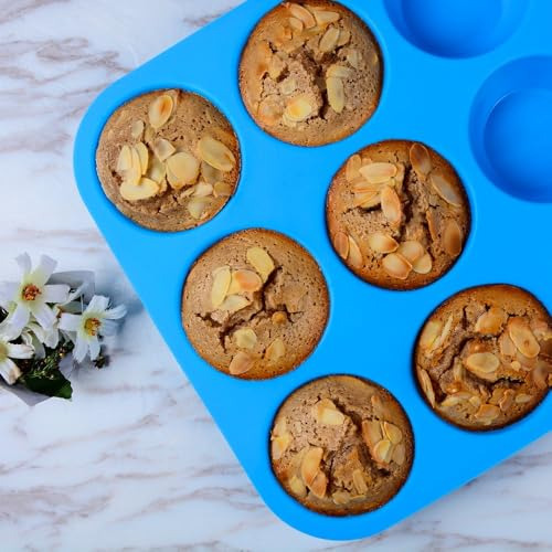 Silicone Muffin Pan - Molde Para Cupcakes, Molde Para Mini