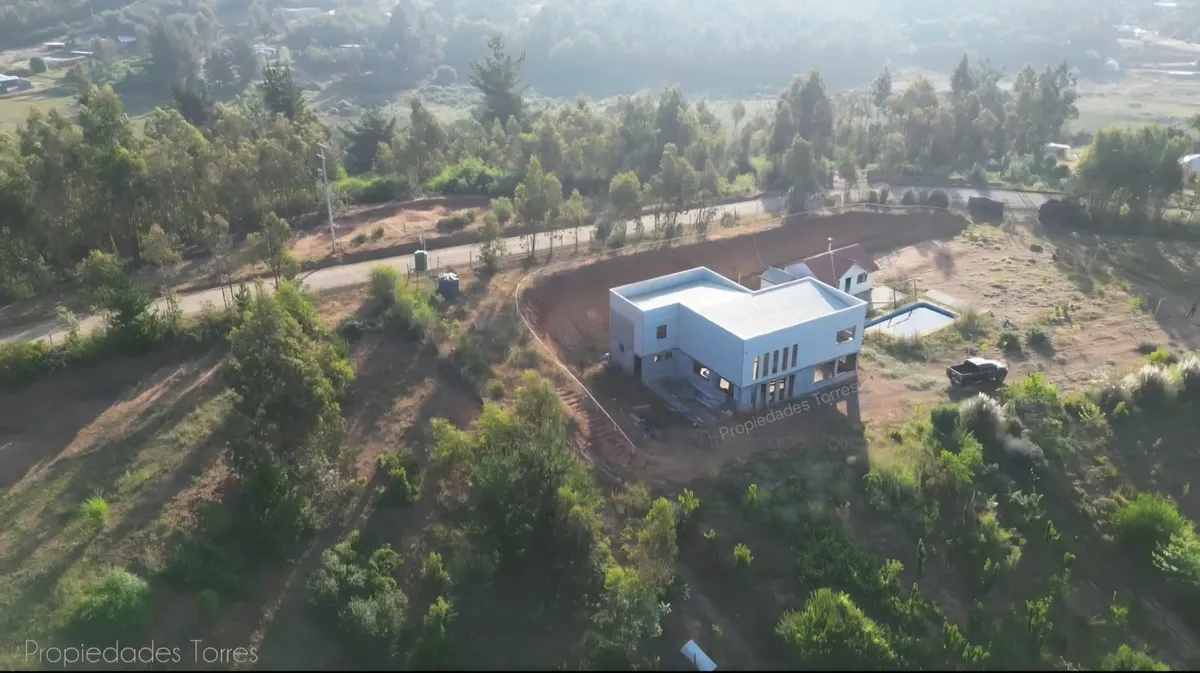 Imagen 2 de 20 de Casa Casona Semiterminada, 25 Min De Concepción, Copiulemu,