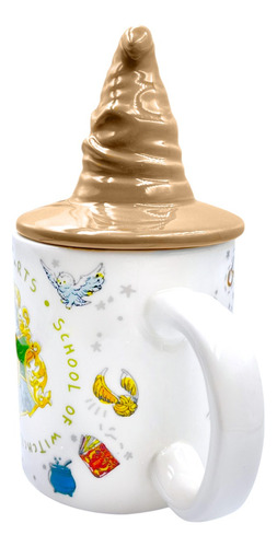 Taza Con Tapa 3d Tarro De Cerámica Colección Yoda Jack