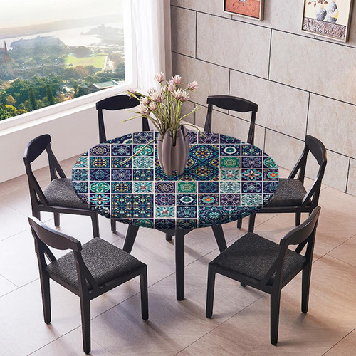 3pcs Cubierta De Ajustada Con Bordes Elásticos - Manteles