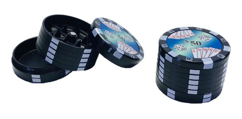 Picador Metal Color Ficha De Poker 40mm 3 Piezas 