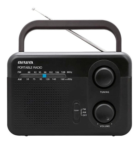 Radio Analógico  Am/fm aiwa - portátil Awfml4 - Ca / Cc.