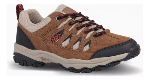 Zapatilla Trekking Adventure Marron Footy Resistente Outdoor