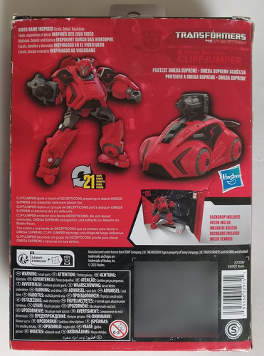 Transformers Studio Series Cliffjumper War For Cybertron (Reacondicionado)