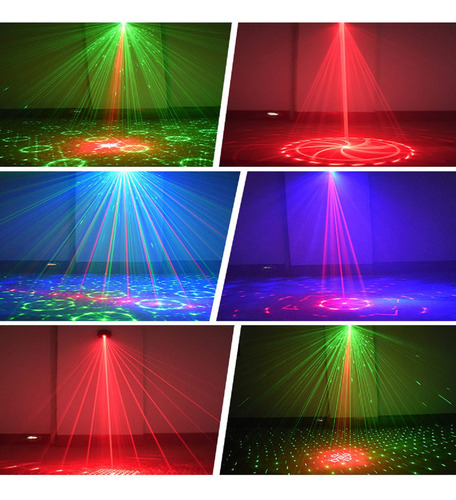 Luces De Fiesta Dj Luces De Disco Luces Estroboscopics Projector Activation of Sound Control Remote Fiesta Club Bar Ktv Fiesta Familiar Fiesta Fiesta De Cumpleaños Boda Espectáculo De Luz