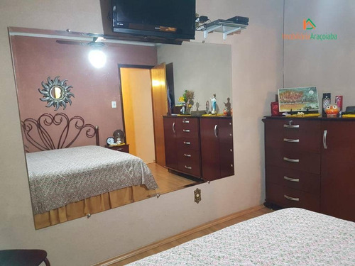 Imagem 22 de 30 de Casa Com 3 Dormitórios À Venda, 92 M² Por R$ 380.000,00 - Retiro São João - Sorocaba/sp - Ca0402
