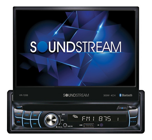  Autoestéreo De Pantalla Soundstream Vr-720b Bluetooth 