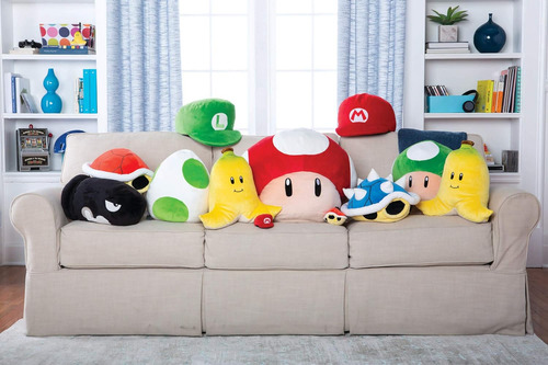 Club Mocchi- Mocchi- Nintendo Super Mario Plush - Luigi Hat