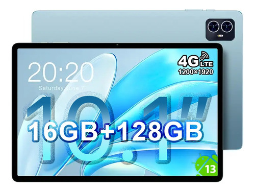 Tablet  Teclast M50 Pro 10.1" 256GB azul e 16GB de memória RAM