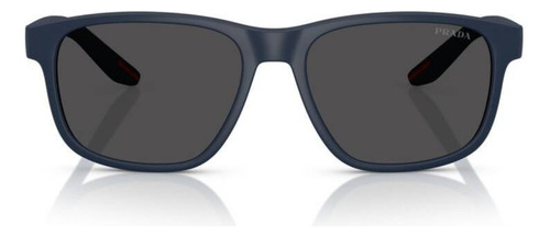 Óculos De Sol Prada Linea Rossa Azul Ps06ys Tfy06f-56