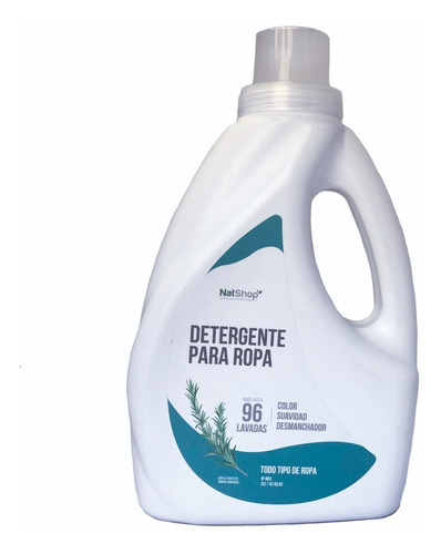 Imagen 1 de 3 de Detergente Para Ropa Ecológico Biodegradable Natural 2 L