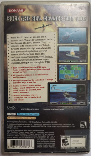 Steel Horizon Original Playstation Portable Psp