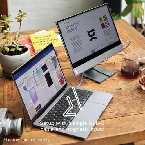 Espresso Muestra Un Monitor Portátil Táctil De 15 Pulgadas C