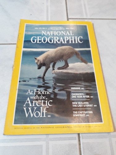 Revista National Geographic Mayo 1987 Ingles