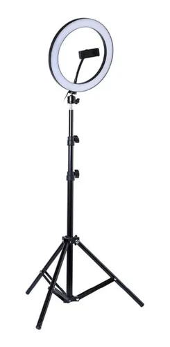 Aro De Luz Led 26cm Tripode Selfie Celular Soporte Cel