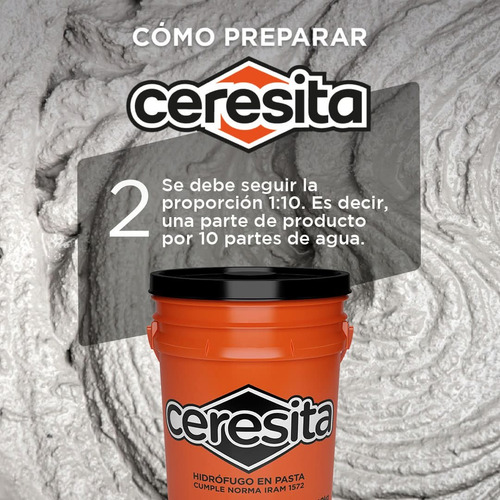 Hidrofugo En Pasta Ceresita Weber X 4 Kg