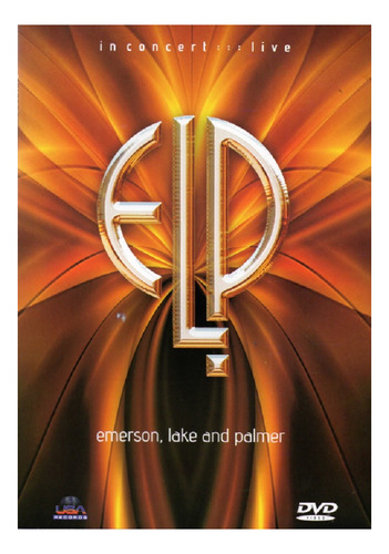 Dvd - Emerson, Lake & Palmer In Concert Live