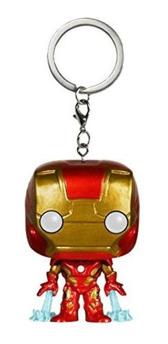 Funko Pop Llavero: Marvel Avengers 2 Iron Man Figura De Acci