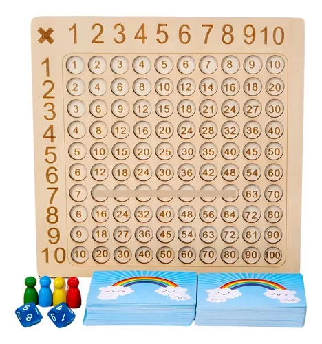 comprar Juego Matematico Didactico Madera Niños Montessori Educativo
