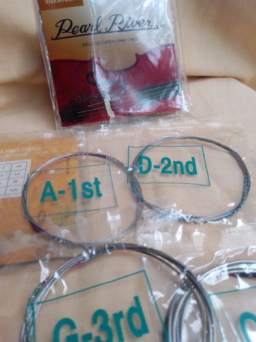 Juego De Cuerdas Para Violonchelo 3/4-4/4 Pearl River