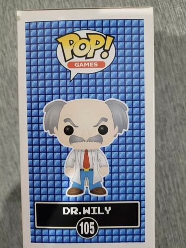 Funko Pop! Dr. Wily #105 Original - Megaman
