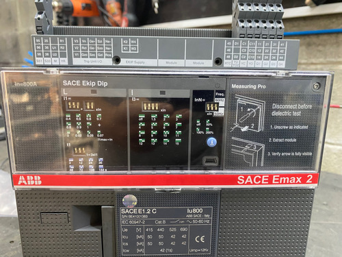 Disjuntor Sace E1.2c 800a Motorizado (Usado)
