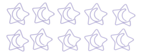 Clipes De Papel Pequenos, 100 Unidades Em Forma De Estrela R