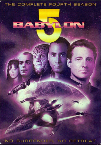 Babylon 5 Cuarta Temporada 4 Cuatro Importada Dvd