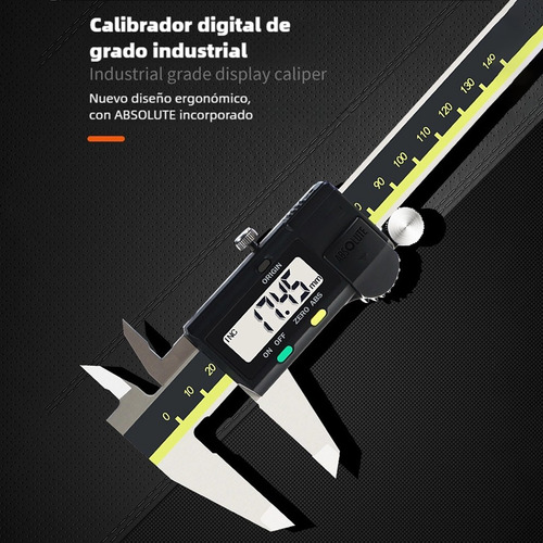 Calibrador Vernier Digital Pie De Rey 8plug Mitutoyo 0-200mm