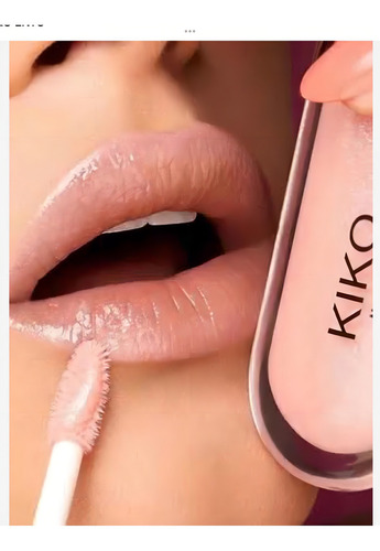 3d Hydra Lipgloss Kiko Milano Cor 21. Brun Rose Cor Rosa