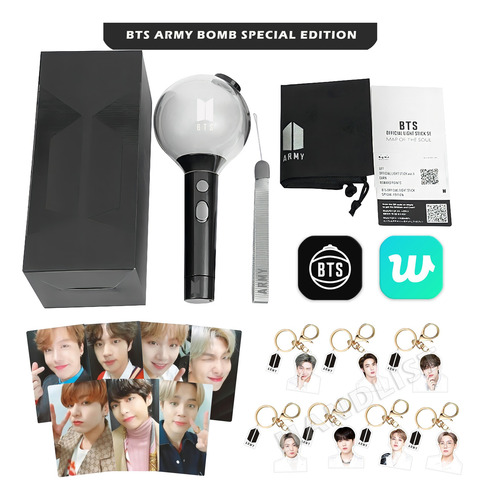 Mapa Das Luzes Originais Do Soul Lightstick V4 Do Bts Army B
