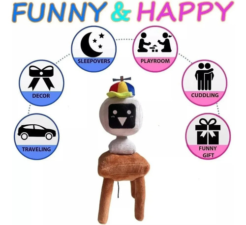 Mr. Fun Computer Sprunki Horror Game Peluche