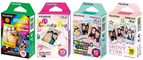 Fujifilm Pack Papel Fotográfico Decoración Arcoiris X 10